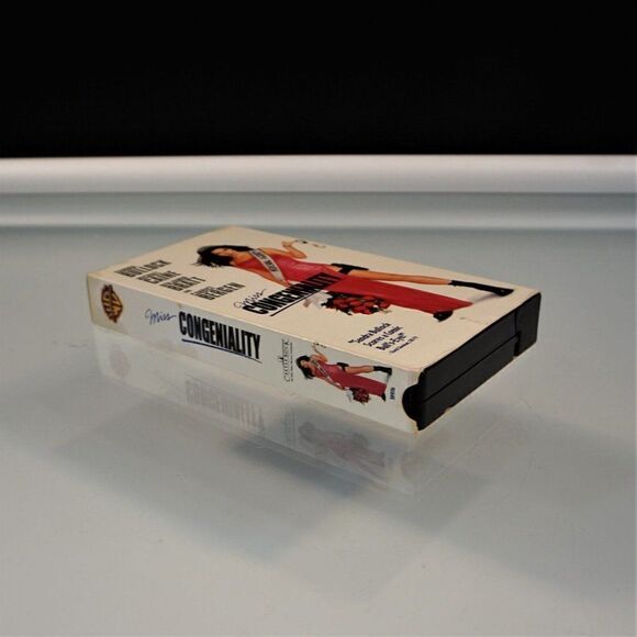 Miss Congeniality VHS 2000 Movie Sandra Bullock Michael Caine Benjamin Bratt - Picture 4 of 4